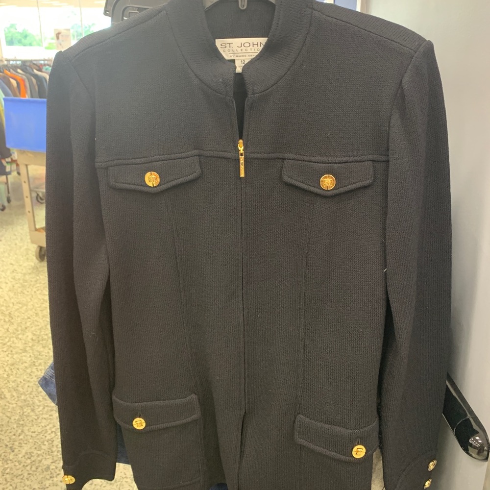 Black St. John jacket